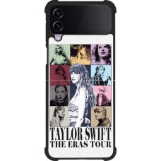 Samsung Galaxy Z Flip4 Case Hülle - Silikon schwarz Taylor Swift The Eras Tour