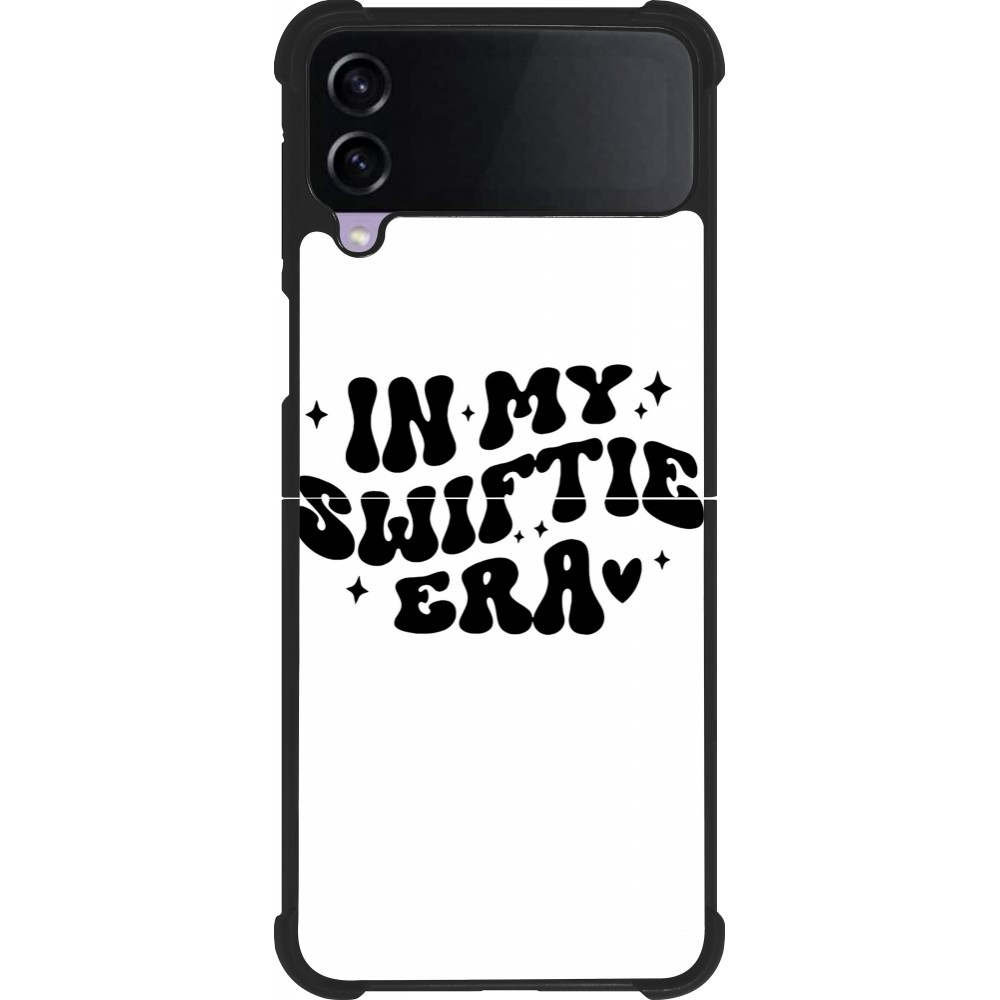 Samsung Galaxy Z Flip4 Case Hülle - Silikon schwarz Taylor Swift In My Swiftie Era - White