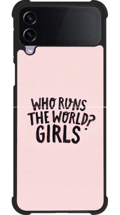 Samsung Galaxy Z Flip4 Case Hülle - Silikon schwarz Womens day 2026 3