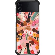 Samsung Galaxy Z Flip4 Case Hülle - Silikon schwarz Womens day 2026 8