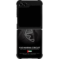 Samsung Galaxy Z Flip5 Case Hülle - Silikon schwarz F1 Track 2025 Abu Dhabi