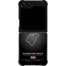 Coque Samsung Galaxy Z Flip5 - Silicone rigide noir F1 Track 2025 Great Britan