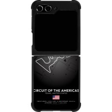 Coque Samsung Galaxy Z Flip5 - Silicone rigide noir F1 Track 2025 United States