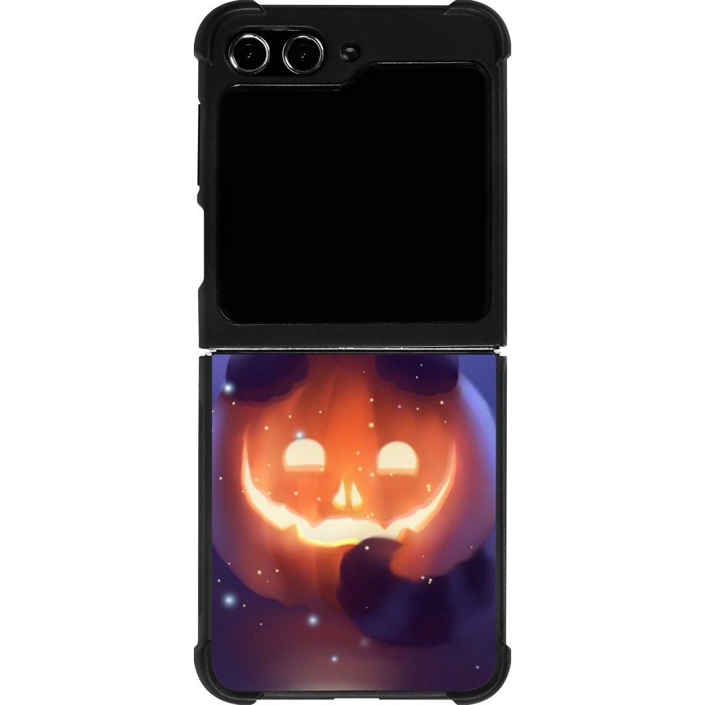 Coque Samsung Galaxy Z Flip5 - Silicone rigide noir Halloween 17 15