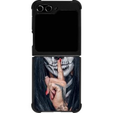 Samsung Galaxy Z Flip5 Case Hülle - Silikon schwarz Halloween 18 19