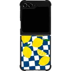 Samsung Galaxy Z Flip5 Case Hülle - Silikon schwarz Illustration lemons 2026