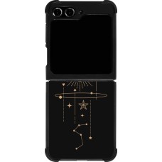 Coque Samsung Galaxy Z Flip5 - Silicone rigide noir Spring 23 astro