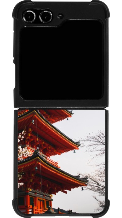 Samsung Galaxy Z Flip5 Case Hülle - Silikon schwarz Spring 23 Japan