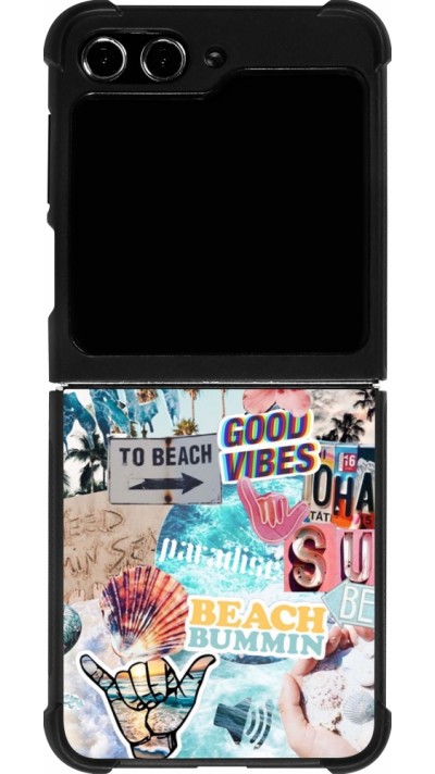 Samsung Galaxy Z Flip5 Case Hülle - Silikon schwarz Summer 20 collage