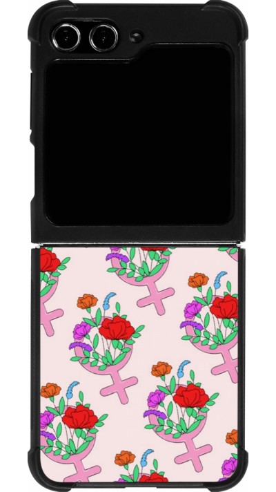 Samsung Galaxy Z Flip5 Case Hülle - Silikon schwarz Womens day 2026 7