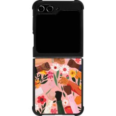 Samsung Galaxy Z Flip5 Case Hülle - Silikon schwarz Womens day 2026 8