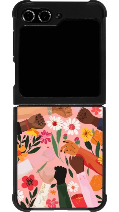 Samsung Galaxy Z Flip5 Case Hülle - Silikon schwarz Womens day 2026 8