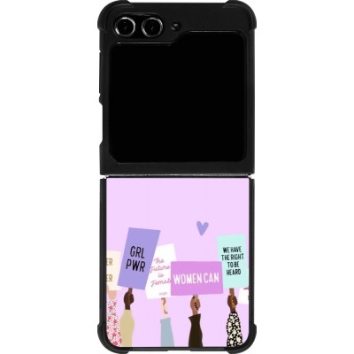 Samsung Galaxy Z Flip5 Case Hülle - Silikon schwarz Womens day 2026 9