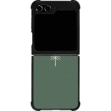 Coque Samsung Galaxy Z Flip5 - Silicone rigide noir Christmas 22 minimalist tree