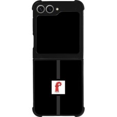 Samsung Galaxy Z Flip6 Case Hülle - Silikon schwarz Kanton BL schwarz