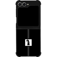 Samsung Galaxy Z Flip6 Case Hülle - Silikon schwarz Kanton BS schwarz
