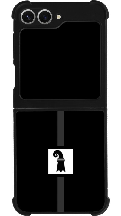 Samsung Galaxy Z Flip6 Case Hülle - Silikon schwarz Kanton BS schwarz