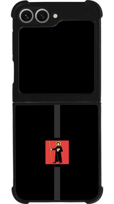 Samsung Galaxy Z Flip6 Case Hülle - Silikon schwarz Kanton GL schwarz