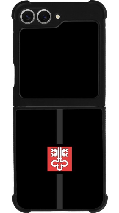 Samsung Galaxy Z Flip6 Case Hülle - Silikon schwarz Kanton NW schwarz