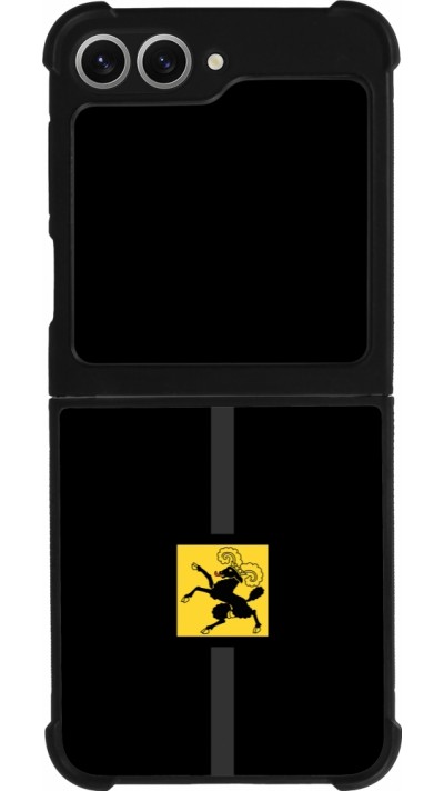 Samsung Galaxy Z Flip6 Case Hülle - Silikon schwarz Kanton SH schwarz