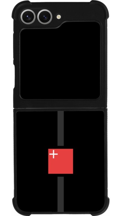 Samsung Galaxy Z Flip6 Case Hülle - Silikon schwarz Kanton SZ schwarz