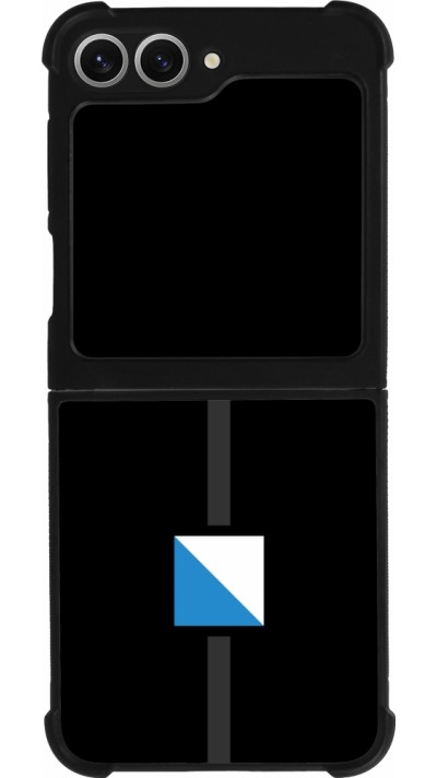 Samsung Galaxy Z Flip6 Case Hülle - Silikon schwarz Kanton ZH schwarz