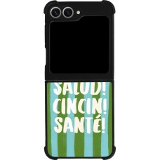 Samsung Galaxy Z Flip6 Case Hülle - Silikon schwarz Cheers 2026