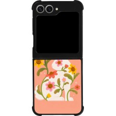 Coque Samsung Galaxy Z Flip6 - Silicone rigide noir Easter 2026 Rabbit collage