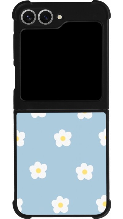 Coque Samsung Galaxy Z Flip6 - Silicone rigide noir Easter 2024 daisy flower