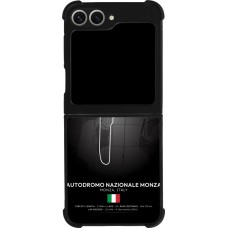 Samsung Galaxy Z Flip6 Case Hülle - Silikon schwarz F1 Track 2025 Italy
