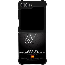 Coque Samsung Galaxy Z Flip6 - Silicone rigide noir F1 Track 2025 Spain