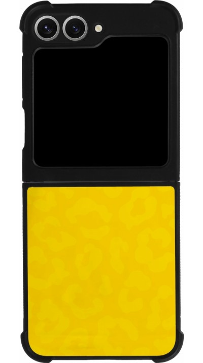 Coque Samsung Galaxy Z Flip6 - Silicone rigide noir Maillot de football Brésil 2022 personnalisable