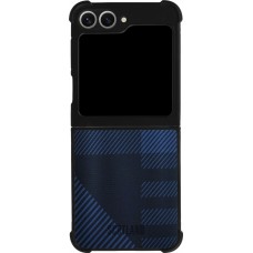 Samsung Galaxy Z Flip6 Case Hülle - Silikon schwarz Schottland personalisierbares Fussballtrikot