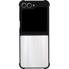 Coque Samsung Galaxy Z Flip6 - Silicone rigide noir Maillot de football France Extérieur personnalisable