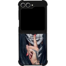 Samsung Galaxy Z Flip6 Case Hülle - Silikon schwarz Halloween 18 19
