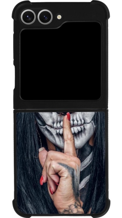 Coque Samsung Galaxy Z Flip6 - Silicone rigide noir Halloween 18 19