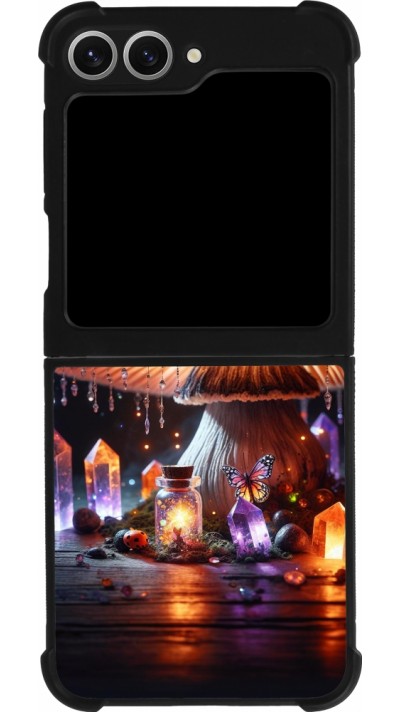 Coque Samsung Galaxy Z Flip6 - Silicone rigide noir Halloween Potion Magic