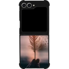 Coque Samsung Galaxy Z Flip6 - Silicone rigide noir Hello September 11 19