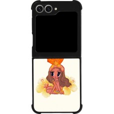 Coque Samsung Galaxy Z Flip6 - Silicone rigide noir Karol G Tropicoqueta