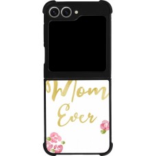 Samsung Galaxy Z Flip6 Case Hülle - Silikon schwarz Mom 2024 best Mom ever