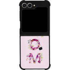 Samsung Galaxy Z Flip6 Case Hülle - Silikon schwarz Mom 2024 girly mom