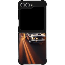 Samsung Galaxy Z Flip6 Case Hülle - Silikon schwarz Mustang 69 Grand Canyon