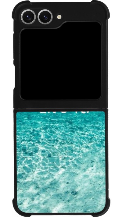 Coque Samsung Galaxy Z Flip6 - Silicone rigide noir Summer 18 24