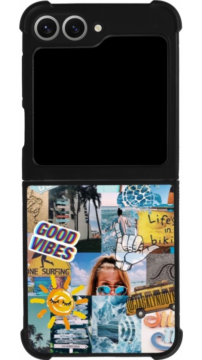 Coque Samsung Galaxy Z Flip6 - Silicone rigide noir Summer 2021 15