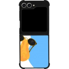 Coque Samsung Galaxy Z Flip6 - Silicone rigide noir Tell me about yourself Summer 2026