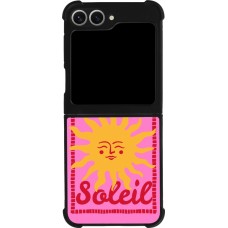 Samsung Galaxy Z Flip6 Case Hülle - Silikon schwarz Sun sun 2026