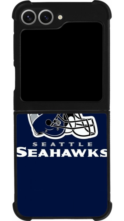 Coque Samsung Galaxy Z Flip6 - Silicone rigide noir Super Bowl 26 Seattle 3