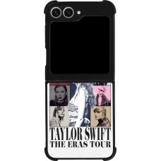 Coque Samsung Galaxy Z Flip6 - Silicone rigide noir Taylor Swift The Eras Tour