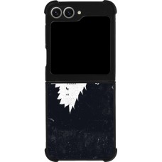 Coque Samsung Galaxy Z Flip6 - Silicone rigide noir Winter is coming Stark