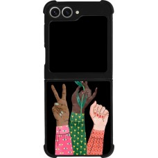 Samsung Galaxy Z Flip6 Case Hülle - Silikon schwarz Womens day 2026 2